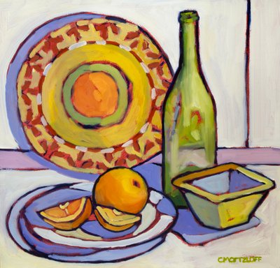 Ispirazioni marocchine, 2023 (Olio) da Catherine J Martzloff