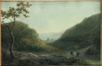 Castello di Penrhyn, vicino a Bangor, Gwynedd, Galles del Nord, prima del 1820 da Catherine Maria Bury