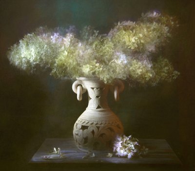 Naturale morta floreale delicata da Catherine Wang