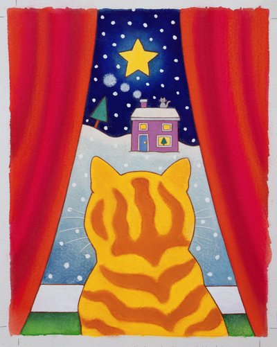 Gatto alla Finestra da Cathy Baxter