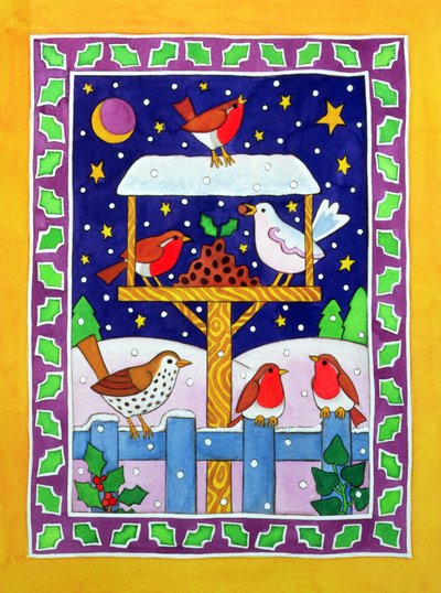 Festa di Natale per gli uccelli da Cathy Baxter