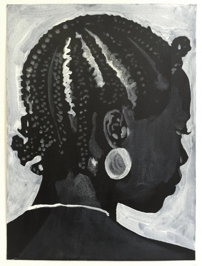 Belladonna: Koroba, 2014 (olio e acrilico su carta) da Cathy Lomax