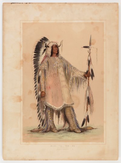 Mah-to-toh-pa, il capo Mandan da Catlin, George