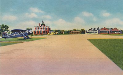 Campo Bowman, Aeroporto Municipale, 1942 da Caufield and Shook