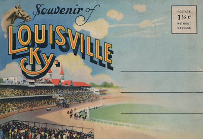 Souvenir di Louisville Ky. da Caufield and Shook