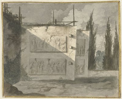 Paesaggio con Muro e Bassorilievi da Cavalier Cosse