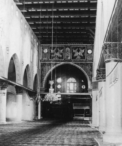 Moschea di Al-Aqsa, Gerusalemme, c. 1927-1931 da Cavanders Ltd