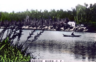 Fiume Breede Breë, Provincia Occidentale, Sudafrica, anni 