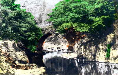 Ponte romano a Bettws-y-Coed, Gwynedd, 1926 da Cavenders Ltd