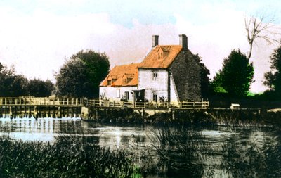 Rushey Weir, fiume Tamigi, 1926 da Cavenders Ltd