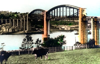 Il Ponte Reale Alberto, Saltash, Cornovaglia da Cavenders Ltd