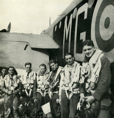 Equipaggi di bombardieri, c1943 da Cecil Beaton