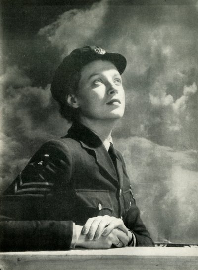 Guardando la Battaglia, c1943 da Cecil Beaton