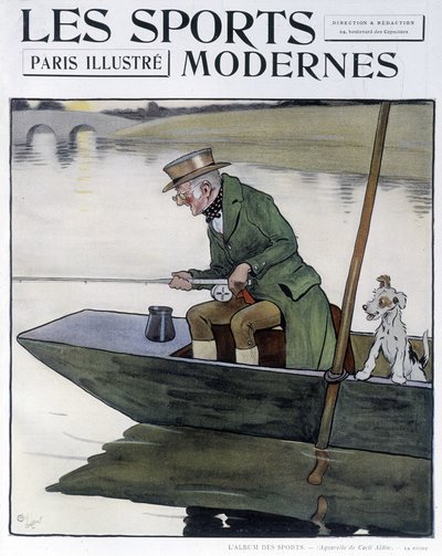 Pesca - disegno di C. Aldin in 