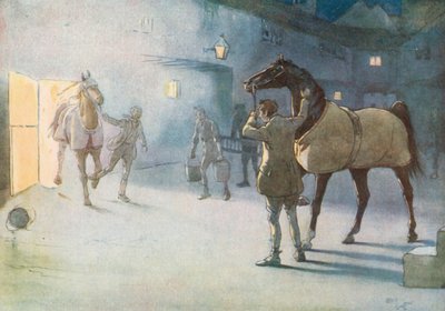 Ho visto James venire attraverso il fumo, guidando Ginger da Cecil Charles Windsor Aldin