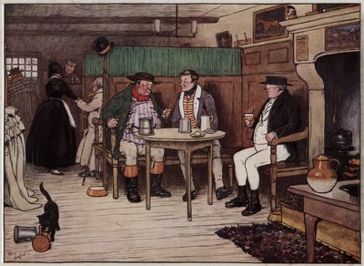 Illustrazione per The Pickwick Papers di Cecil Aldin da Cecil Charles Windsor Aldin