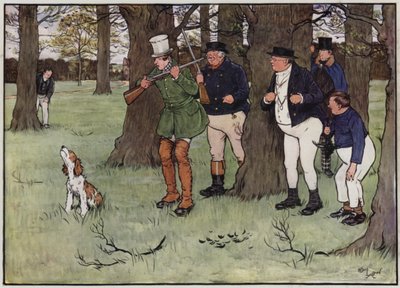 Illustrazione per The Pickwick Papers di Cecil Aldin da Cecil Charles Windsor Aldin