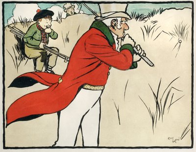 Vecchi sport e giochi inglesi: Golf da Cecil Charles Windsor Aldin
