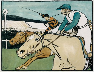 Vecchi sport e giochi inglesi: corsa da Cecil Charles Windsor Aldin
