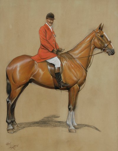 Autoritratto da Cecil Charles Windsor Aldin