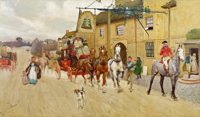 La grande strada del nord, La campana a Stilton da Cecil Charles Windsor Aldin