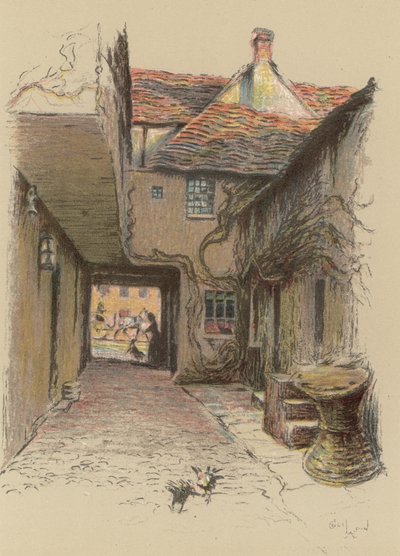 The Kings Head, Malmesbury da Cecil Charles Windsor Aldin