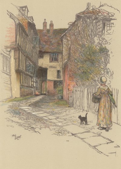 The Mermaid Inn, Rye da Cecil Charles Windsor Aldin