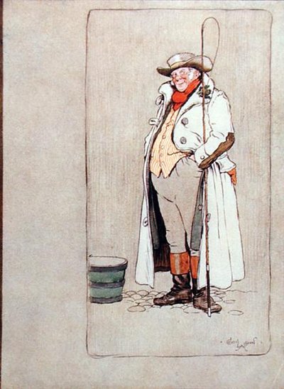 Il Cocchiere, illustrazione da 