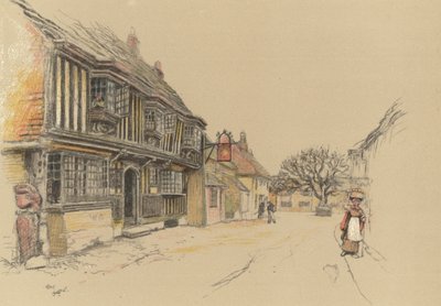 The Star Inn, Alfriston da Cecil Charles Windsor Aldin