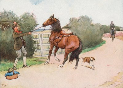 Poi il ragazzo scese e gli diede una dura lezione da Cecil Charles Windsor Aldin