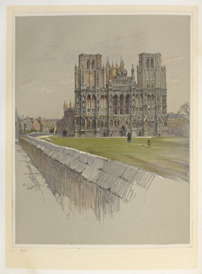 Cattedrale di Wells da Cecil Charles Windsor Aldin