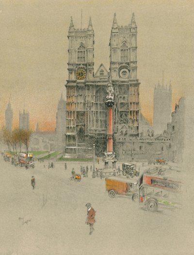 Abbazia di Westminster da Cecil Charles Windsor Aldin
