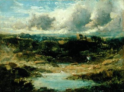 Barden Towers, Wharfedale, Yorkshire da Cecil Gordon Lawson
