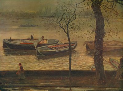 Battersea Reach, c1870, c1915 da Cecil Gordon Lawson