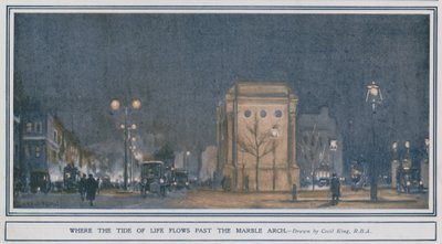 Dove la marea della vita scorre oltre il Marble Arch da Cecil King