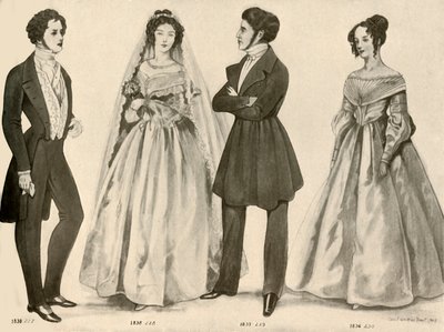 Abbigliamento dal 1836 al 1847, 1907, 1937 da Cecil W. Trout