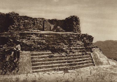 Messico: Tepoztlan, Rovina del tempio El Tepoztecatl da Cecile Seler Sachs