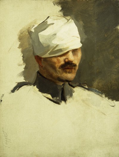 Tenente Jean Julien Lemordant, c. 1918 da Cecilia Beaux