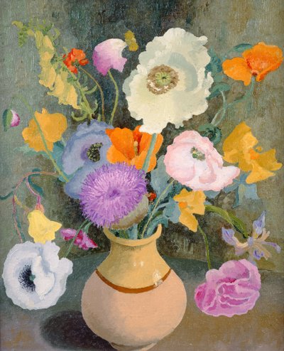 Papaveri e piselli odorosi da Cedric Morris