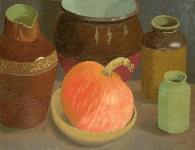 Zucca e vasi da Cedric Morris