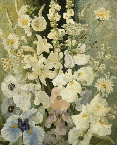 Fiori bianchi da Cedric Morris