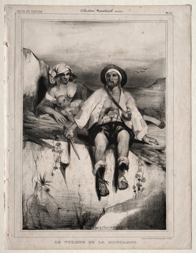 Il ladro dalla montagna da Celestin Francois Nanteuil