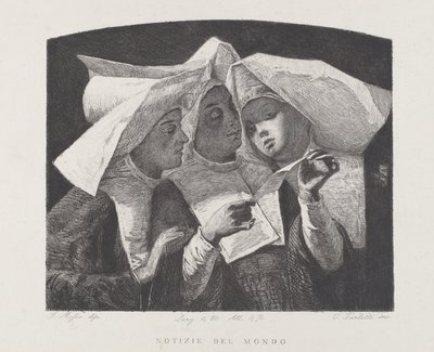 Notizie del mondo da Celestino Turletti, after Francesco Mosso