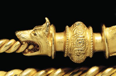 Fibula di guerriero La Tène altamente importante, (dettaglio) da Celtic