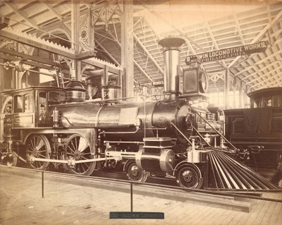 Locomotiva Baldwin, "No. 1154", Esposizione Centennale, Filadelfia da Centennial Photographic Co.