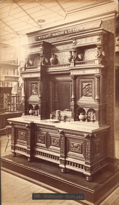 Credenza, Scott Morton & Co, per "Art and I." da Centennial Photographic Co.