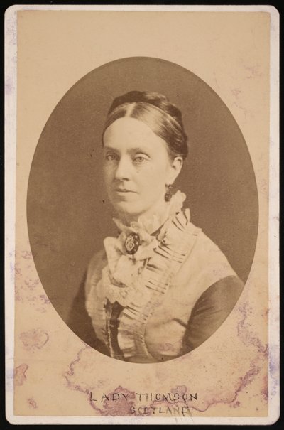 Ritratto di Lady Frances Anna Blandy Thomson, Baronessa Kelvin da Centennial Photographic Company