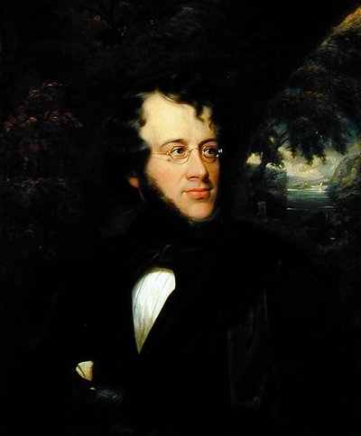Ritratto di Charles Fenno Hoffman (1806-84) da Cephas Giovanni Thompson