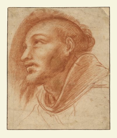 Studio di un frate francescano (forse San Francesco) da Cerano (Giovanni Battista Crespi)