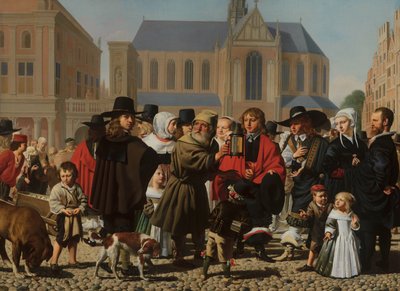 Diogene alla ricerca di un uomo onesto, 1652 da Cesar Boetius van Everdingen